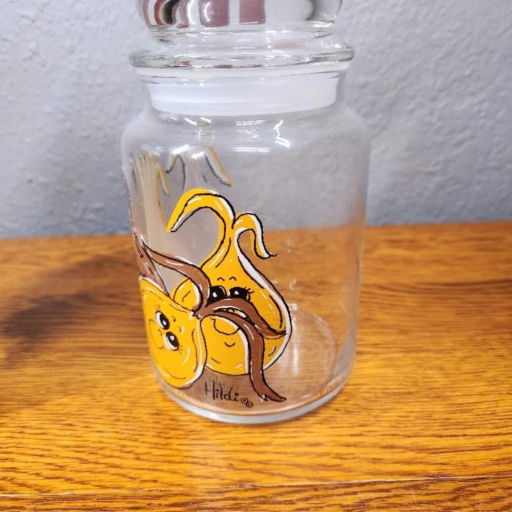 Anchor Hocking Hildi glass canisters